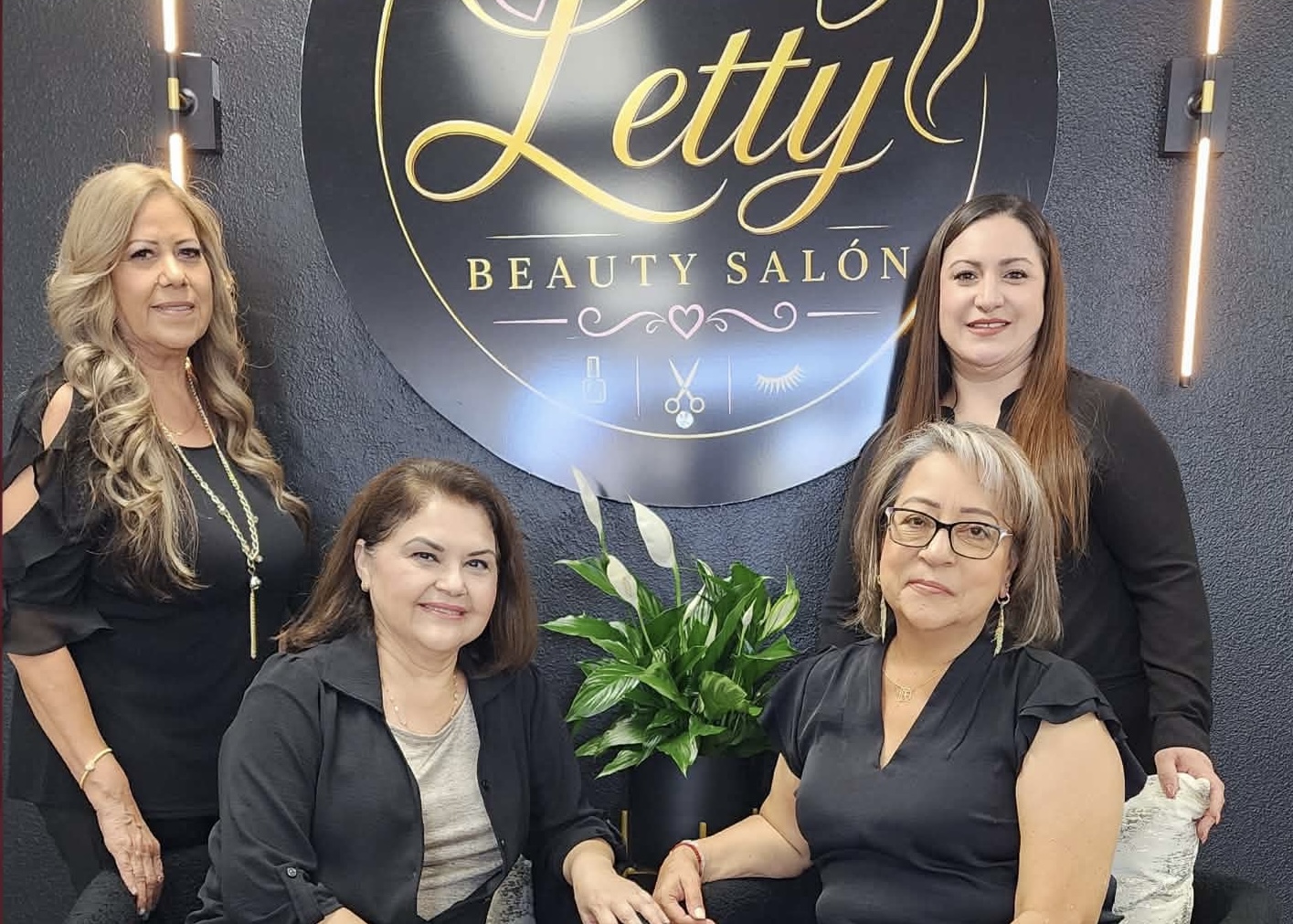 The stylists of Lettys Beauty Salón