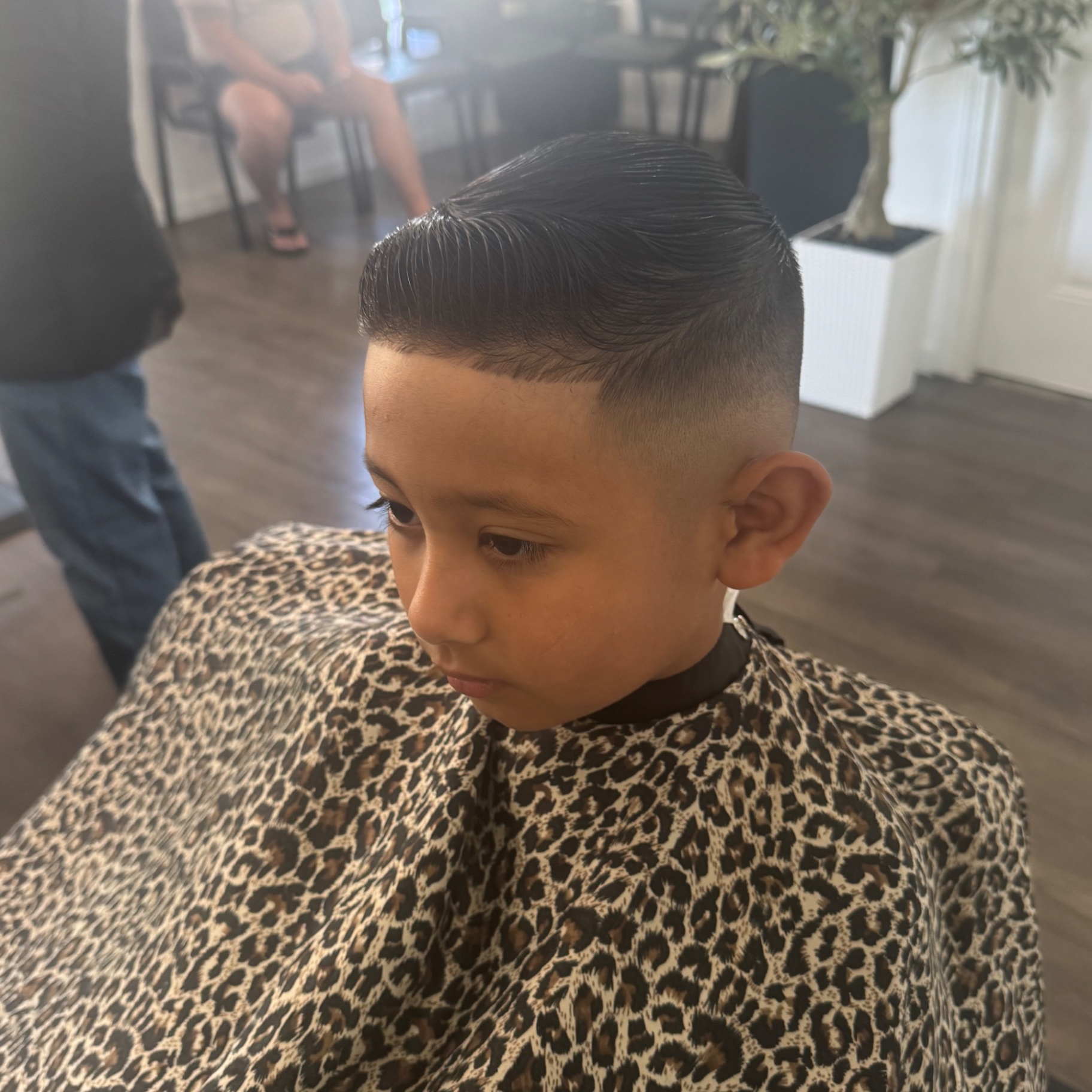 Men's skin fade